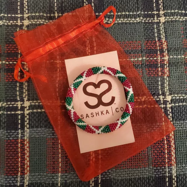 🎄 Sashka Holly Jolly Christmas Bracelet‼️Free Same Day Ship‼️Discount For 3+