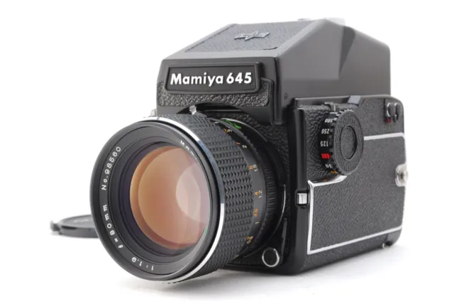 [MINT] Mamiya M645 1000S Medium Format Film Camera Sekor C 80mm F1.9 Lens JAPAN