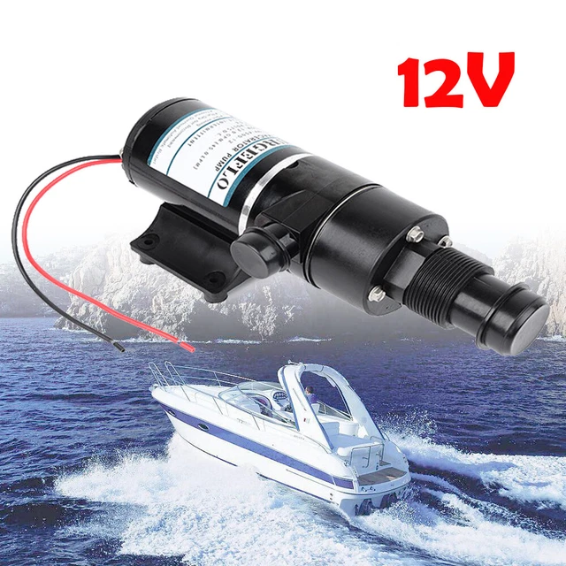 Macerator Afvalpomp 12V DC – Zelfaanzuigend Voor Boot En Jacht, Met Droogloopbeveiliging En Hakmes