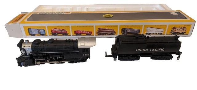 CABINE DE LOCOMOTIVE Bachmann HO Union Pacific Mikado avec fumée 2-8-2