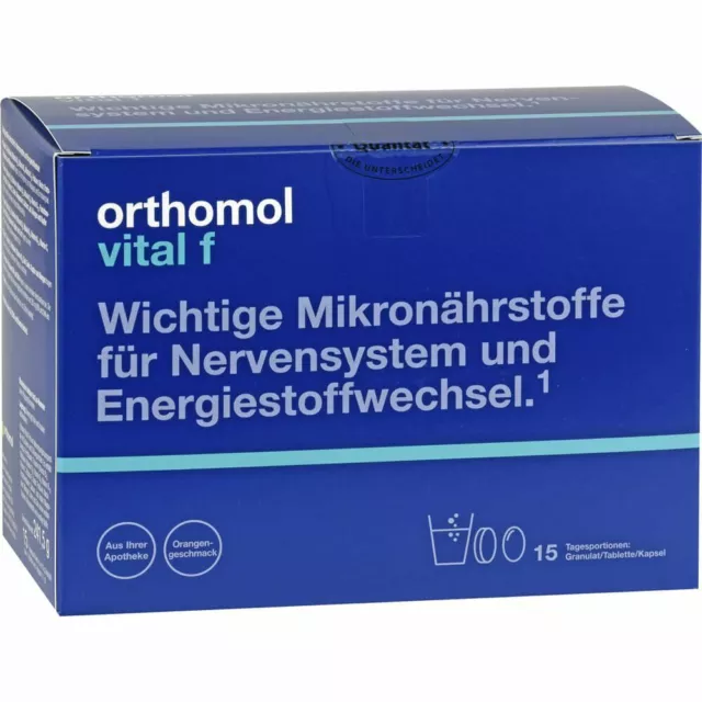 Orthomol Vitale F Granulés / Kap Tabl.Kombip.15 Jours 1 Pièces PZN01319637