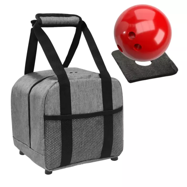 Bowling Ball Bag Portable Bowling Handbag for Women Men Gym Bowling