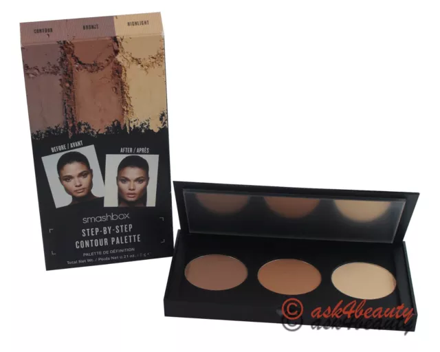 Smashbox Step by Step Contour Palette .21oz/6g New In Box