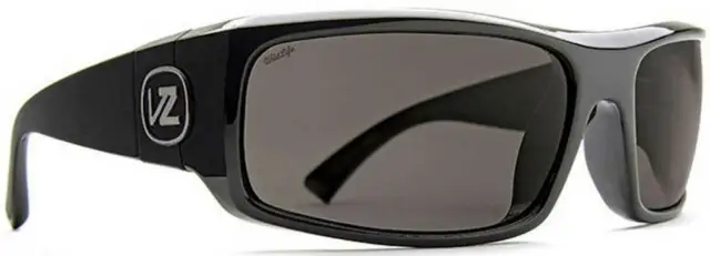 Von Zipper Kickstand Sunglasses - Gloss Black / Wildlife Vintage Grey Polar