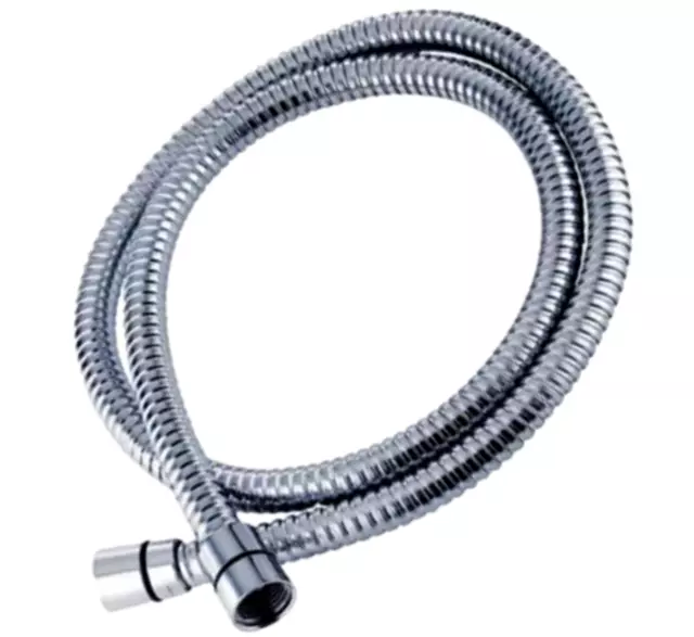 Manguera de ducha corta TRITON acero inoxidable 10 mm x 800 mm extremos de cono - No: REHOSE080C