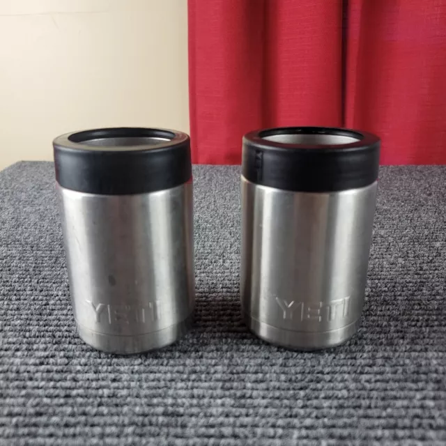 YETI Rambler Colster 12 oz. Can Insulator, Beer/Soda Holder Koozie Pair Two