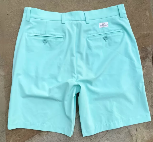 Vineyard Vines Mens 30 Waist Performance Breaker Shorts, 8” Inseam, 12” Rise,EUC 2