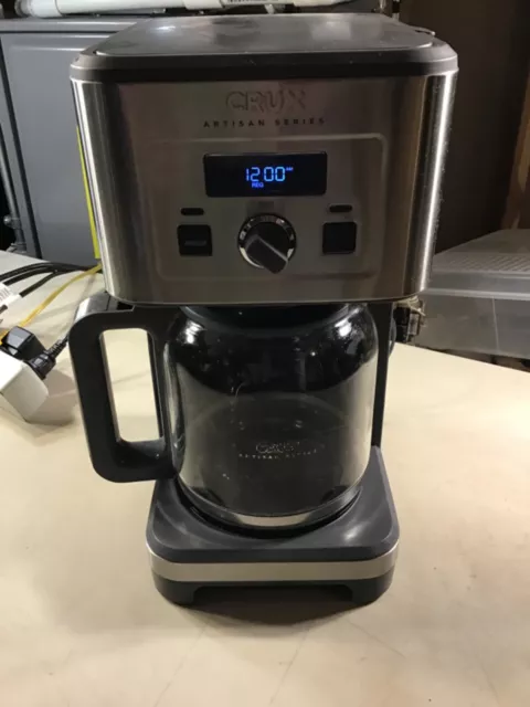 KitchenAid 10 Cup White Programmable Coffee Maker KCM511 Cleaned