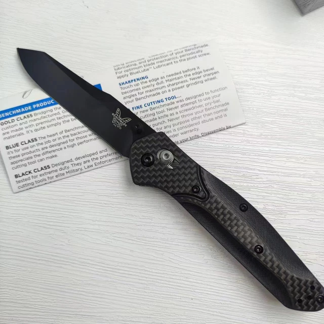 New Carbon Fiber Handle CPM-S30V Benchmade Osborne 940-1 Folding Knife