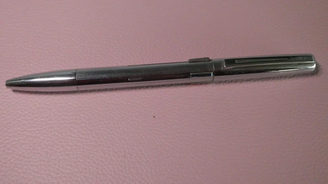 Stylo Bille Waterman Acier Facettes Années 60 - Comme Neuf, Avec Recharge