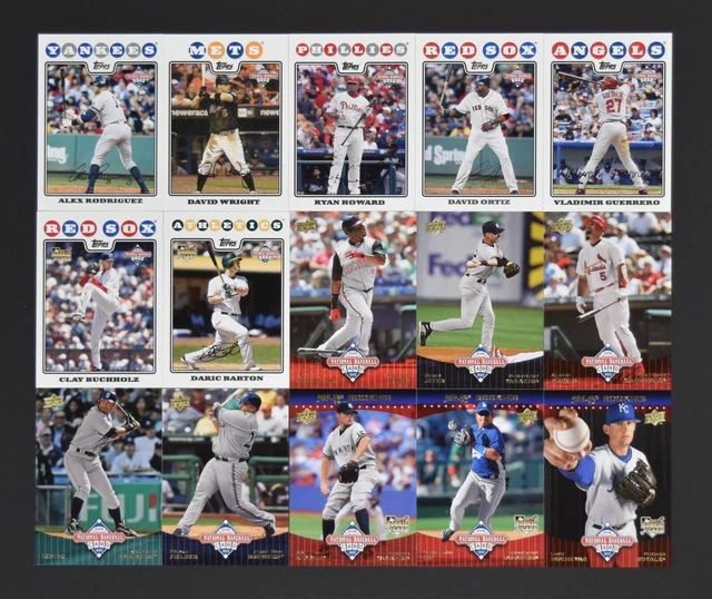 Lot De 5 Cartes à Collectionner Rickey Henderson Oakland Athletics Années 80 - Topps - Très Bon état