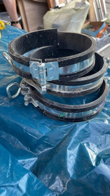 Storz-Schlauchsicherung Sicherungsschelle für Storz - B Stahl Gummi