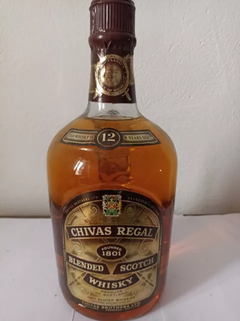 Chivas Regal 12 años Magnum (años 80)