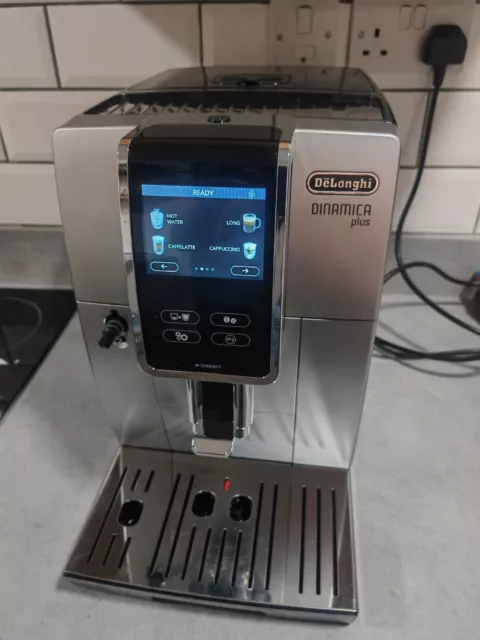 Automatic espresso machine, 1450W, Dinamica Plus, Silver - DeLonghi