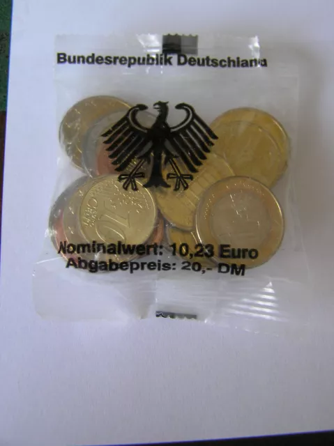 euro starter-kit deutschland 2002 Buchstabe J