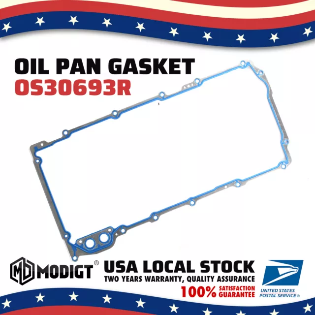 For GM Oil Pan Gasket Chevrolet Pontiac 5.3 5.7 6.0 LS1 LS2 LS3 LM7 LQ4 12612350