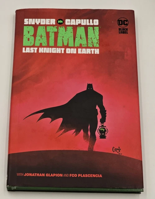 Batman: Last Knight on Earth by Scott Snyder (2020, Hardcover)