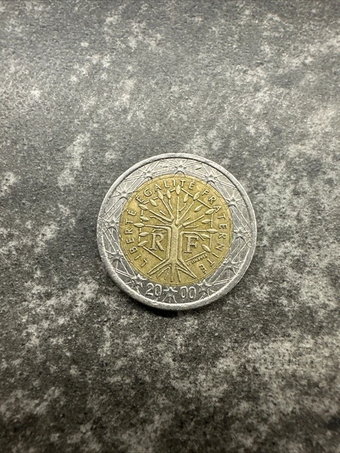 wertvolle 2 euro münzen liberte egalite fraternite 2000