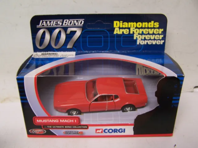 Corgi James Bond 007 Ultimate Bond Collection Mustang Mach 1. Diamonds Forever