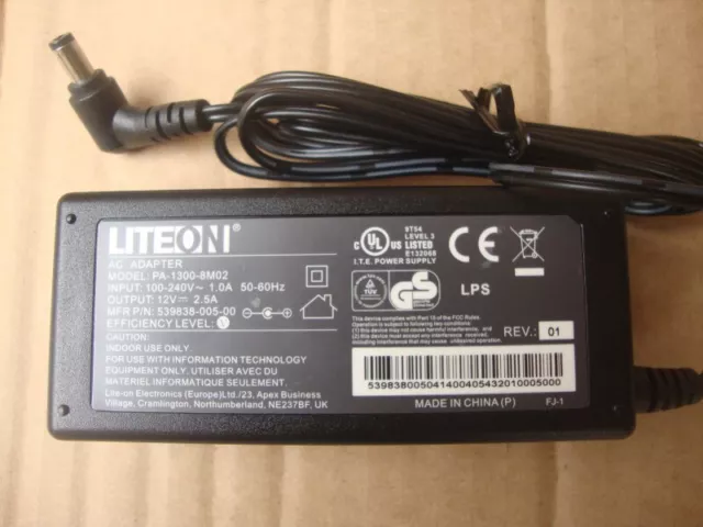 LITEON AC Adapter Power Supply For RINGWAY TB-600A TB-600M TB-100 Electric Piano