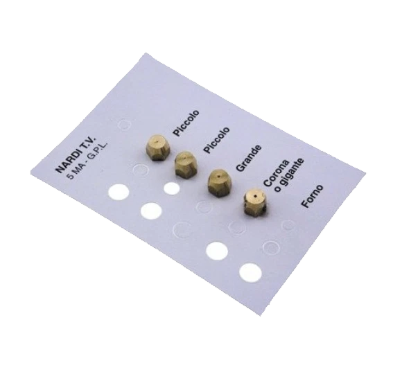 Kit Embouts Injecteurs 5MA METANO Gaz Cylindre Pour Cuisine Et Surfaces de