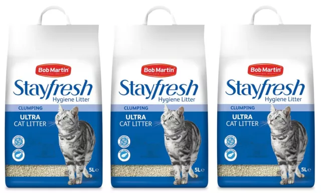 Bob martin stayfresh best sale hygiene cat litter 10l