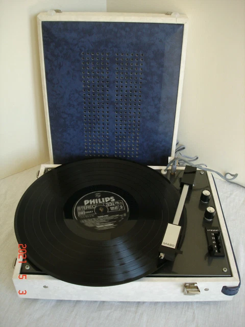 Platine Vinyle La Voix De Son Maître Type 301 - Pour Pièces (câble Coupé), Non Testée