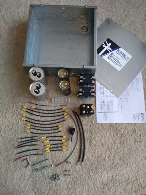 3HP Rotary Phase Converter Quick Build Kit