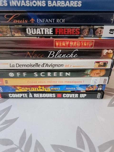 Lot De 10 Dvd