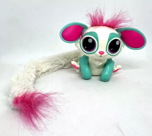 Lil' Gleemerz 'AMIGLOW' Talking Interactive Lemur Pet Lights Up - Mattel 2017