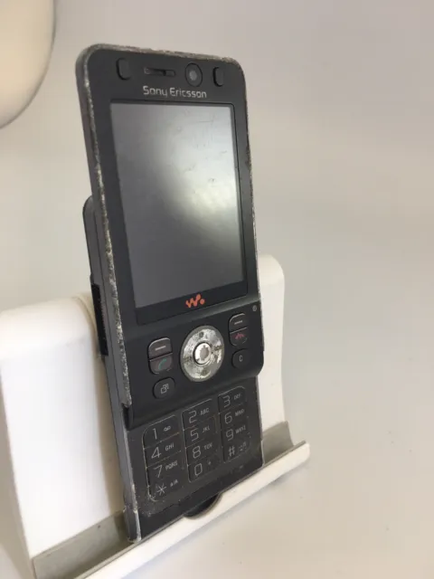 Unvollständiges Sony Ericsson W910i schwarz 3 Netzwerk Handy Slide Phone 2,4" Display