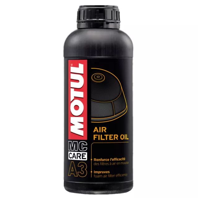 Luftfilteröl Motul MC Care A3 Air Filter Oil 1 Liter für Foam- Schaumstofffilter