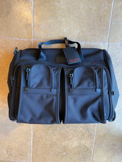 Tumi Carryon Travel Luggage Black