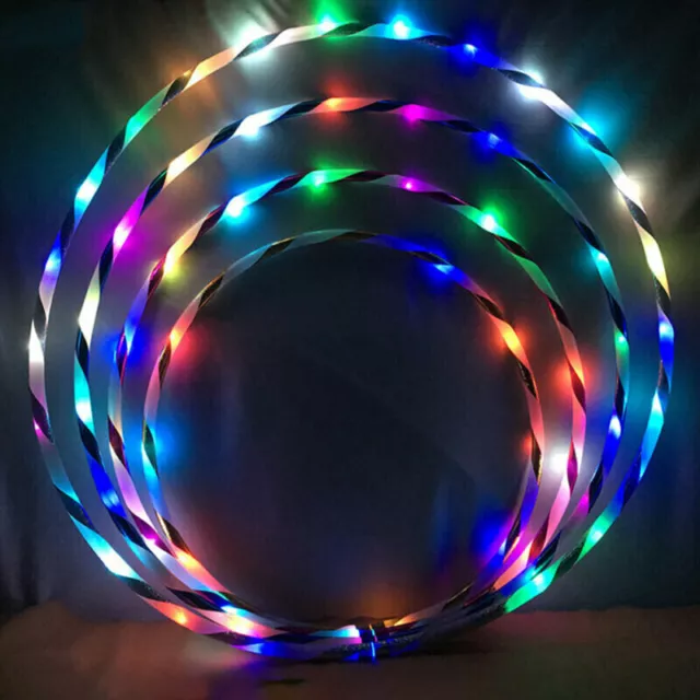 Hula Hoop Led Adults and Kids with Changing LED Lights Lightweight