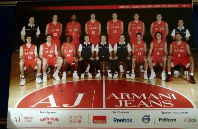 Armani discount jeans pallacanestro