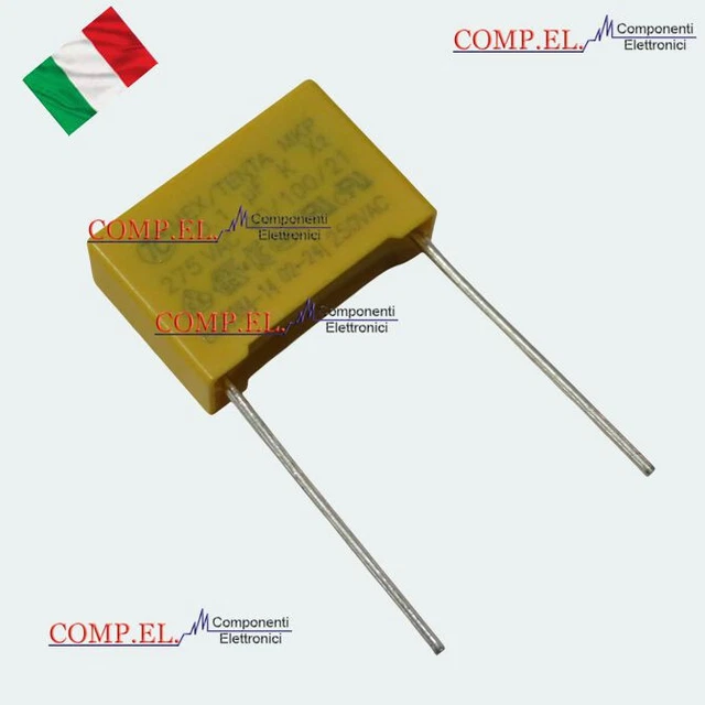 5 Condensatori A Film Metallizzato 0.022uF 630V - 22nF 223J, Per Elettronica E Fai Da Te - Foto 4