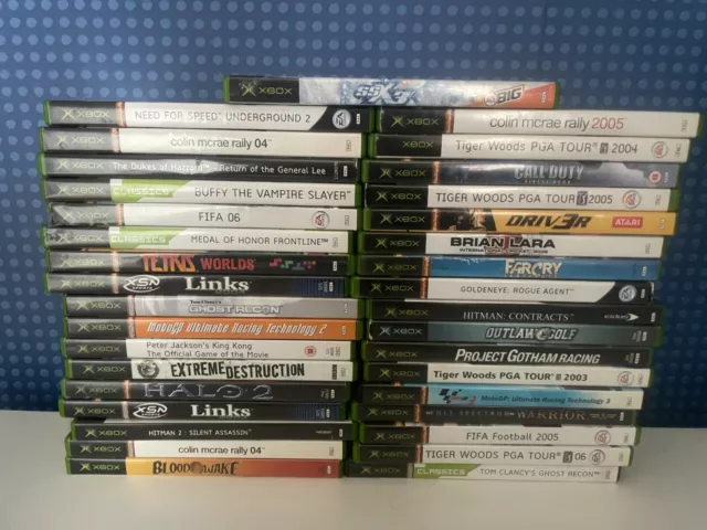Massive Selection Of Original XBOX Games All Good Condition and Tested
