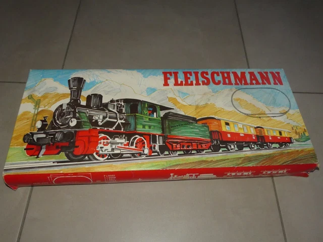Coffret Fleischmann HO Autorail Pendolino (réf. 4415) – Éclairage Inversé, Analogique, Occasion