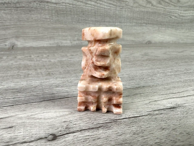 Rose Pink Marble / Onyx Stone Replacement Pawn Chess Piece