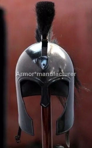 Troy Achilles Armor Helmet Medieval Knight Crusader Greek Spartan Helmet Gift c1