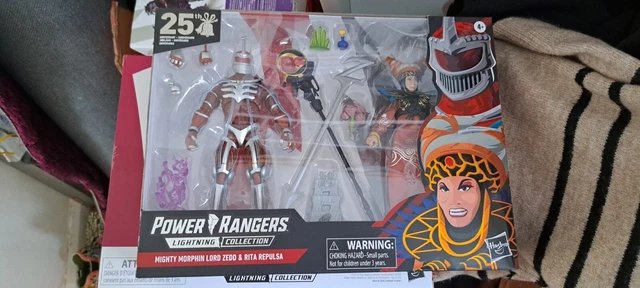 Power Rangers Lightning Collection Rita POWER RANGERS LIGHTNING Collection Lord Zedd Rita Repulsa 2 Pack 6-Inch ...