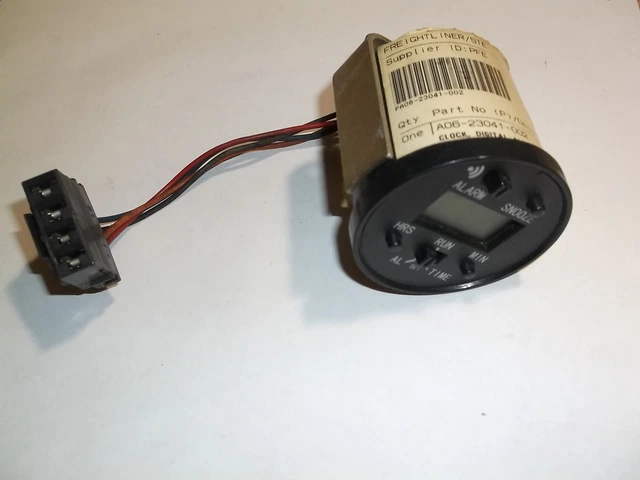 Freightliner A06-23041-002 Digital Alarm Clock *FREE SHIPPING*