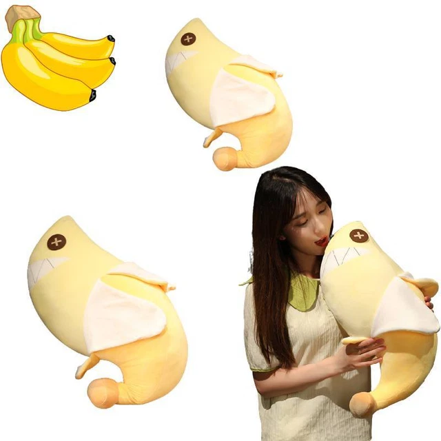 Banana deals shark plush