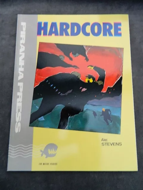 HARDCORE #1 GN (Piranha Press 1989) -- Independent Copper Age -- NM-