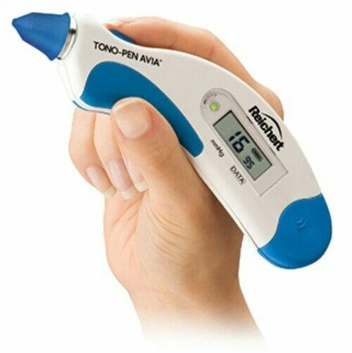 Reichert Avia Tono-pen 230650 Tonometer With Case Manual & Tip Cover
