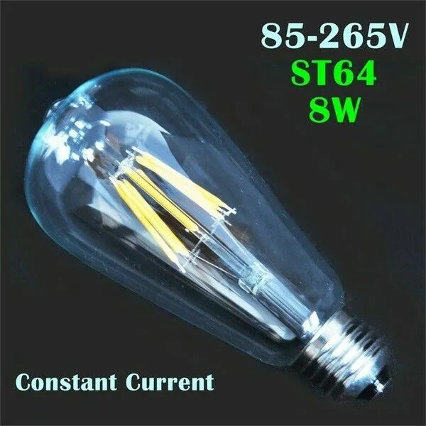 Dimmbar E14 E27 B22 2/4/6/8W 12W Edison Retro Filament Licht Lampe LED Birne 2