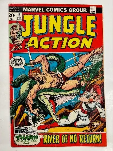 JUNGLE ACTION 2 VG Dec 1972 Marvel Comics Gil Kane Joe Maneely