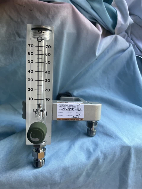 Maxtec IV Pole Acrylic Flowmeter Manifold