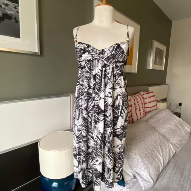 DVF Diane Von Furstenberg Andy Warhol Silk Blend Slip Dress SMALL DVF Diane Von Furstenberg Andy Warhol Silk Blend Slip Dress SMALL