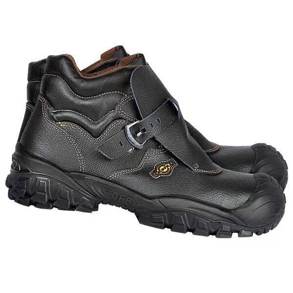 Cofra Schweißerschuhe S3 Arbeitsschuhe Sicherheitsschuhe Schweißer Leder 39-47